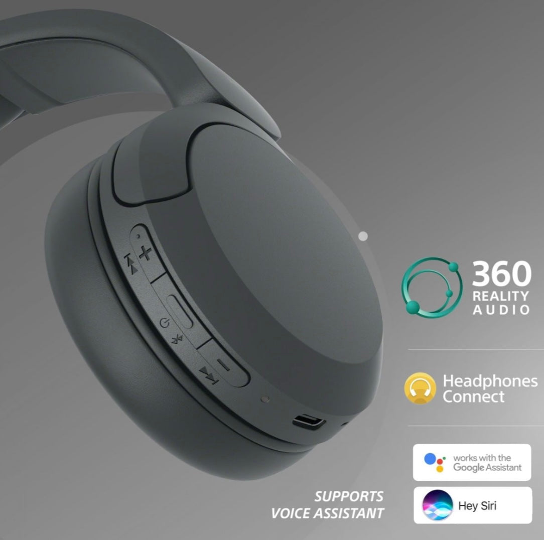 Sony WH-CH520 Wireless Bluetooth On-Ear Headphones