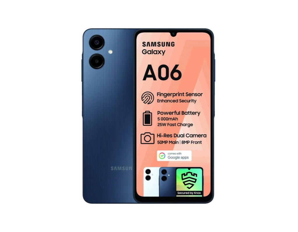 Samsung Galaxy A06 64GB Dual Sim - BlueBlack