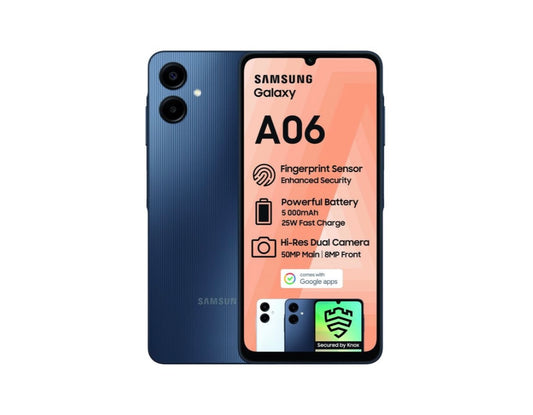Samsung Galaxy A06 64GB Dual Sim - BlueBlack