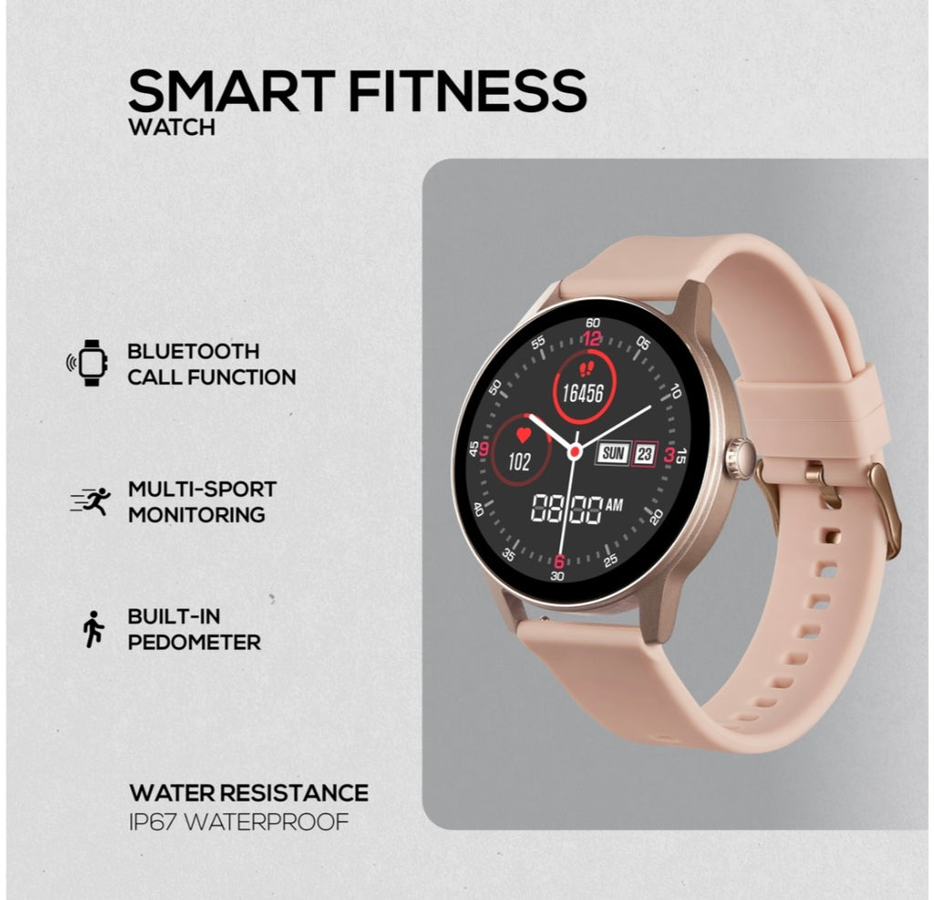 Volkano Smart Watch:Women Soul Series - Rose Gold