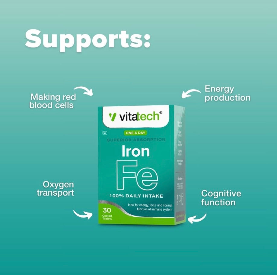 VITATECH Iron 30 Tablets